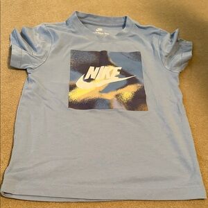Nike Kids Light Blue Graphic Tee